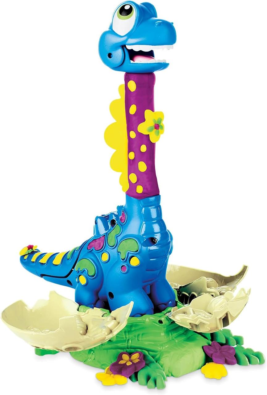 Детский игровой набор Play-Doh Dino Crew Growin' Tall Bronto (2132314682) - фото 2