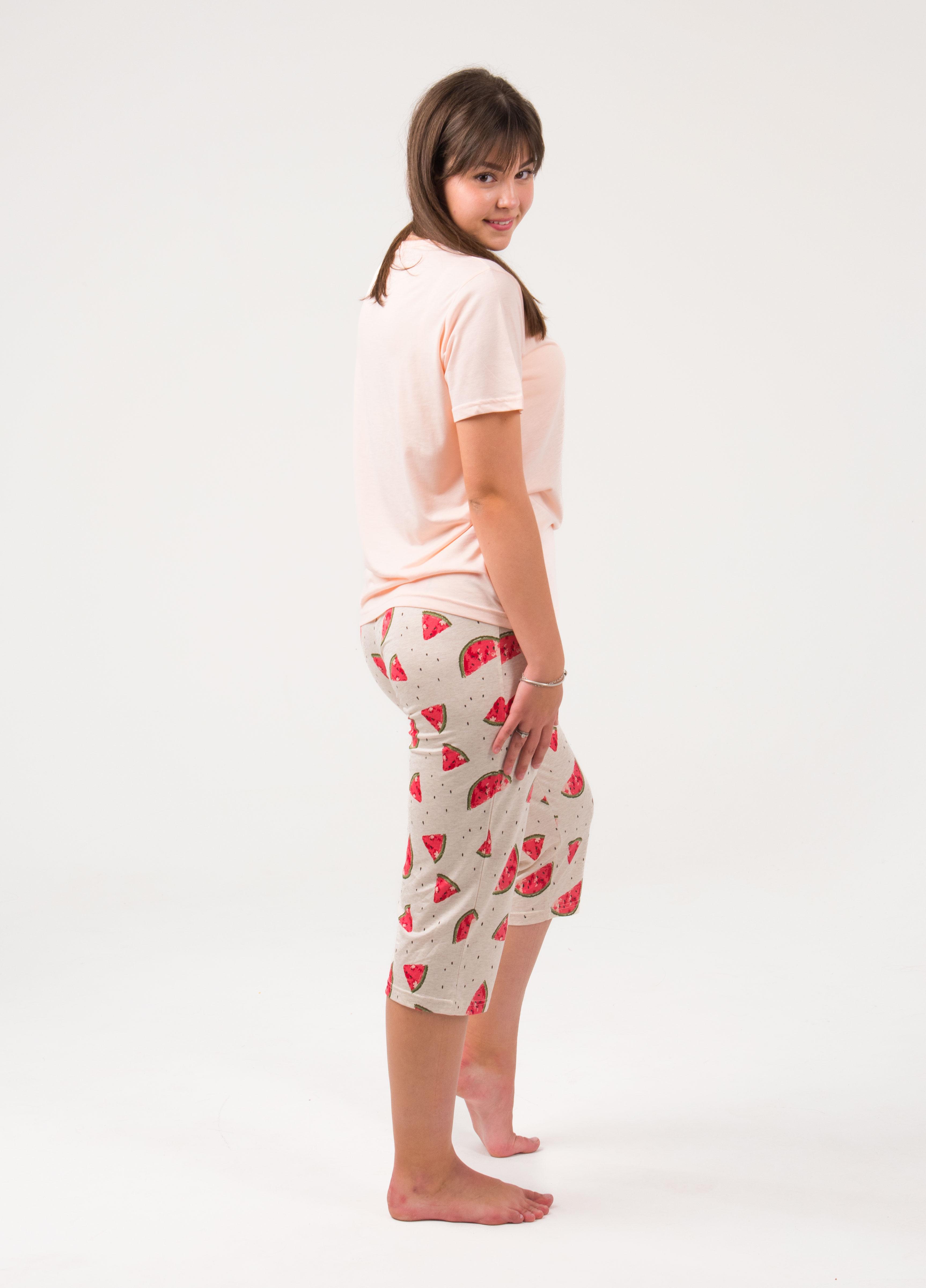 Піжама жіноча Наталюкс S Персиковий (4426322189621) - фото 2