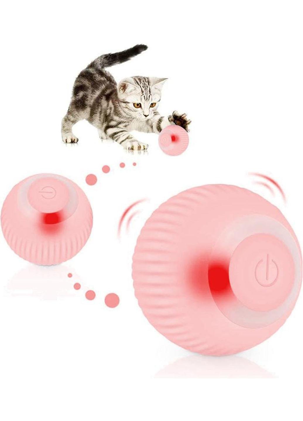 Игрушка мячик для животных Pet Gravity RD-23 с USB-зарядкой и подсветкой интерактивная Розовый (RD23U) - фото 2 Игрушка мячик для животных Pet Gravity RD-23 с USB-зарядкой и подсветкой интерактивная Розовый (RD23U) - фото 2