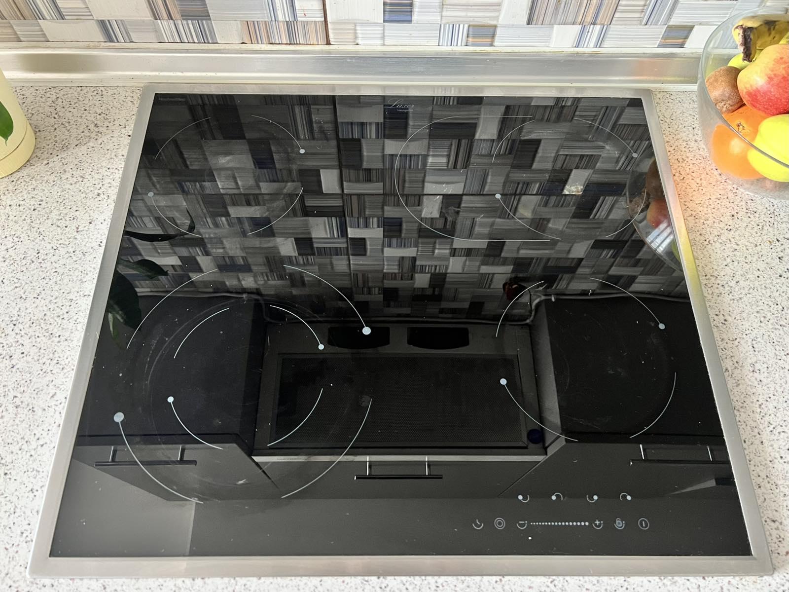 Варочная поверхность электрическая Luxor Wert 60 SS + гусятница с металлической защитой стекла - фото 9