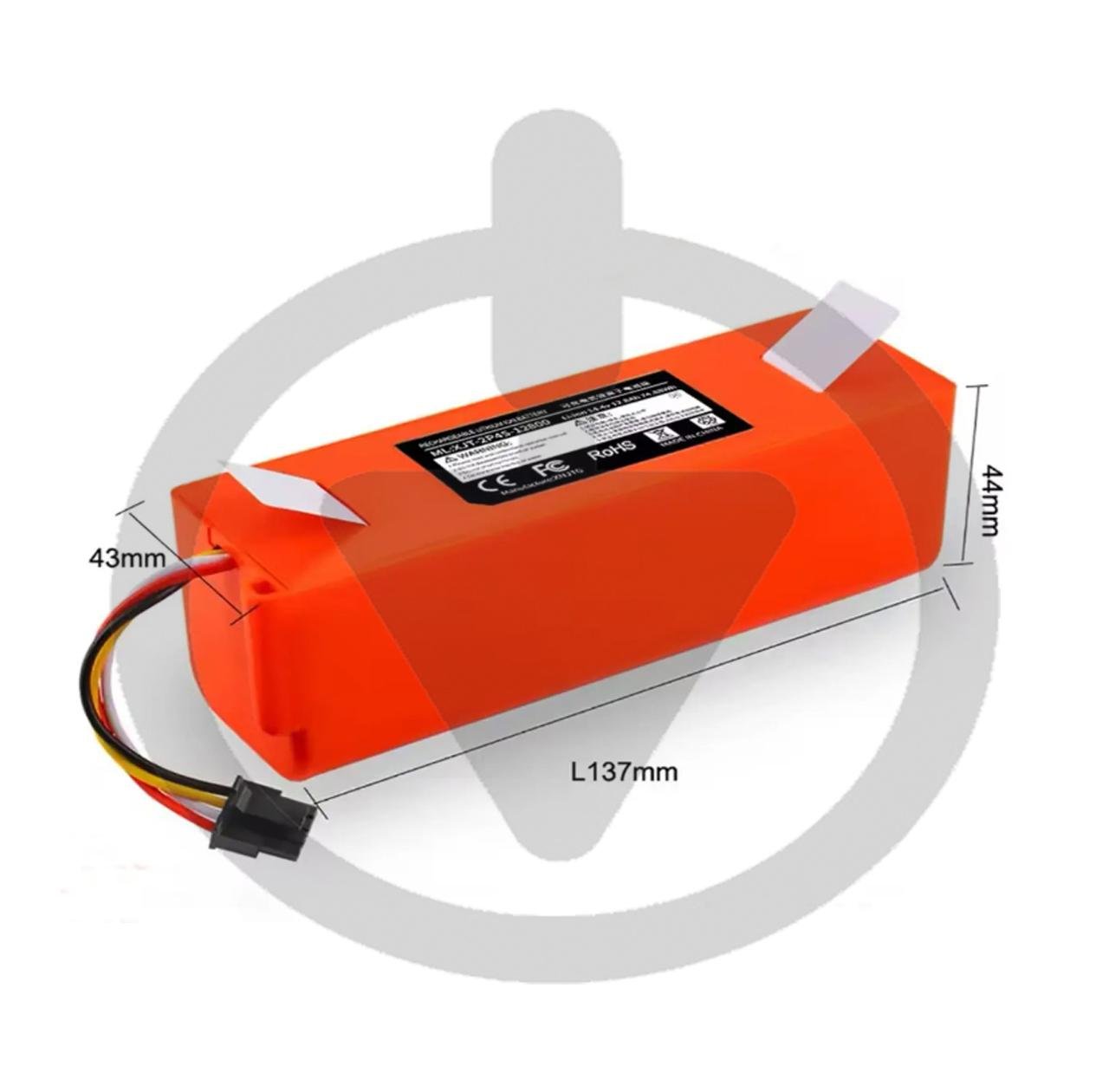 Акумулятор для Roborock Q7/Q7 Plus/Q7 Max Li-ion 14,4 V 5200 mAh (29390318) - фото 2 Акумулятор для Roborock Q7/Q7 Plus/Q7 Max Li-ion 14,4 V 5200 mAh (29390318) - фото 2