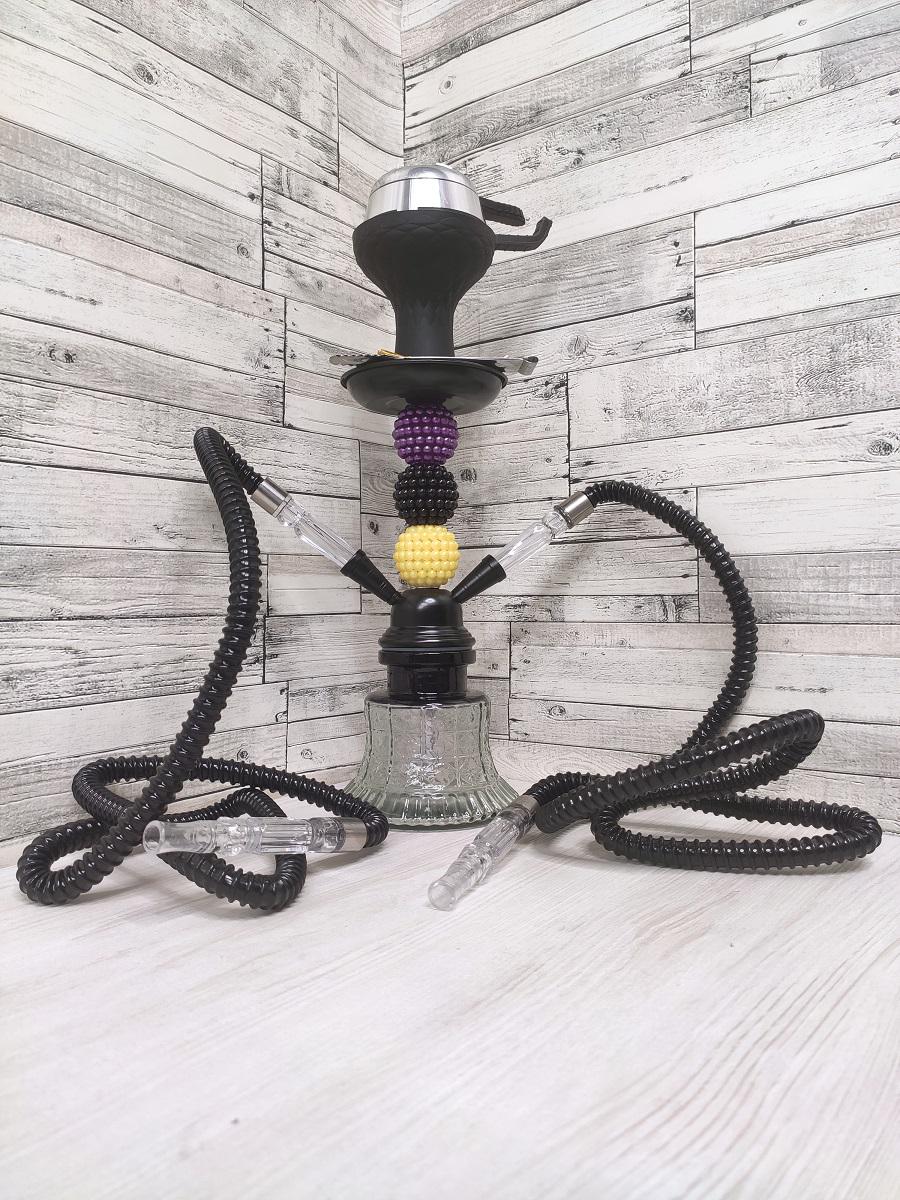 Кальян Hookah Laziza Plus 35 см на 2 персоны Black