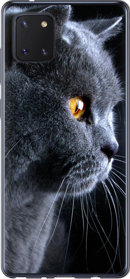 Чохол на Samsung Galaxy Note 10 Lite Гарний кіт (3038u-1872-42517)