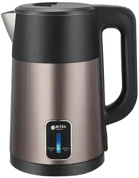 Чайник електричний Bitek BT-7955 Pro 1800 Вт Коричневий (GR-05012)