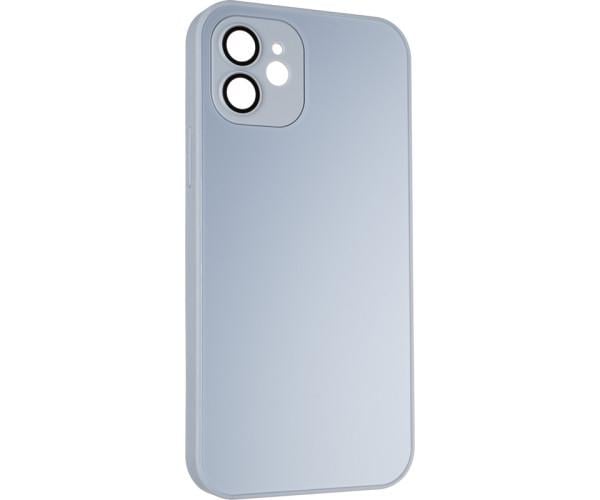 Чехол накладка Full Frosted (MagSafe) Case для iPhone 12 Голубой