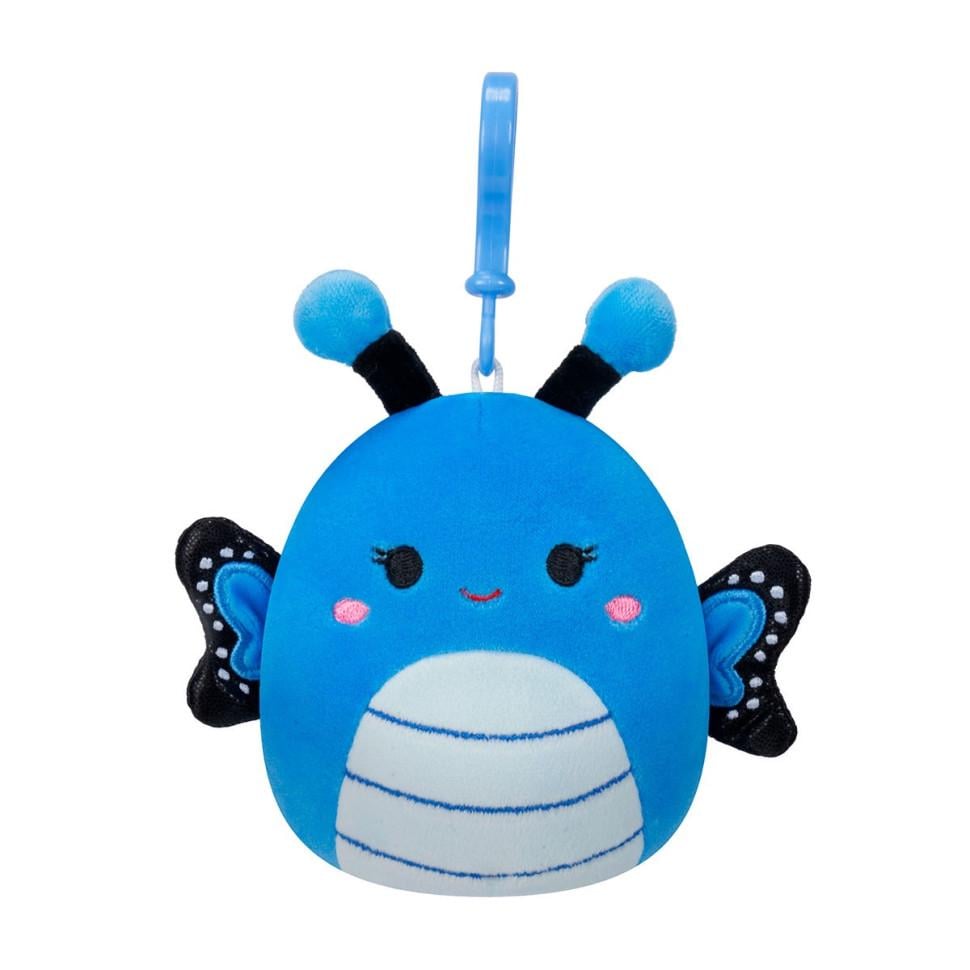 Мягкая игрушка на клипсе SQUISHMALLOWS Бабочка Вейверли 9 см (IY-189-Y-433)