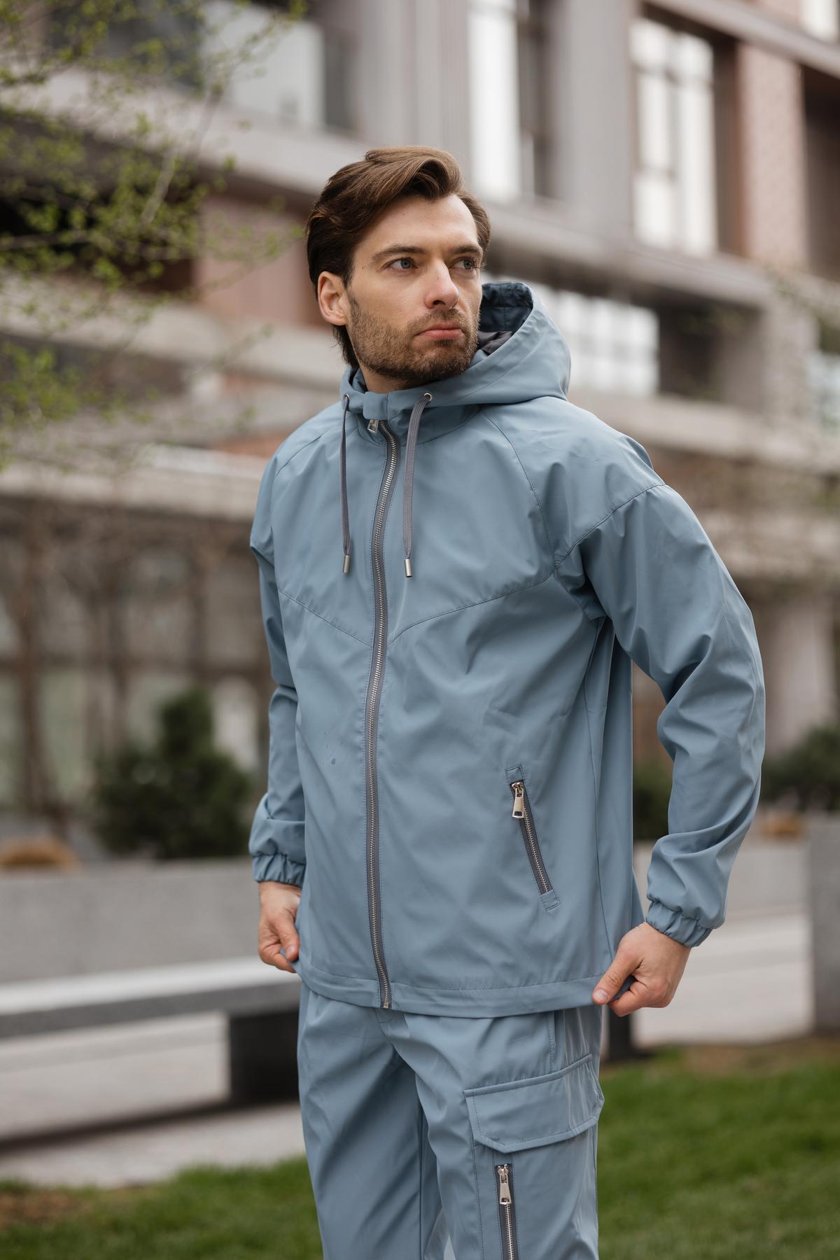 Костюм чоловічий Viter плащівка XXXL Блакитний (1618227087/3/6) - фото 8