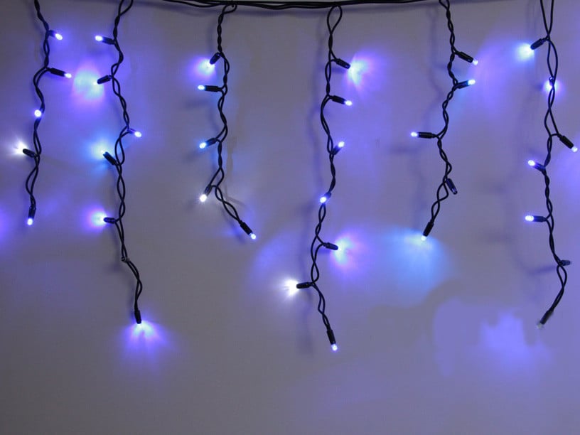Уличная гирлянда бахрома Xmas 150 LED BLU-BL 3.3 Line Short curtain 10 м Синий