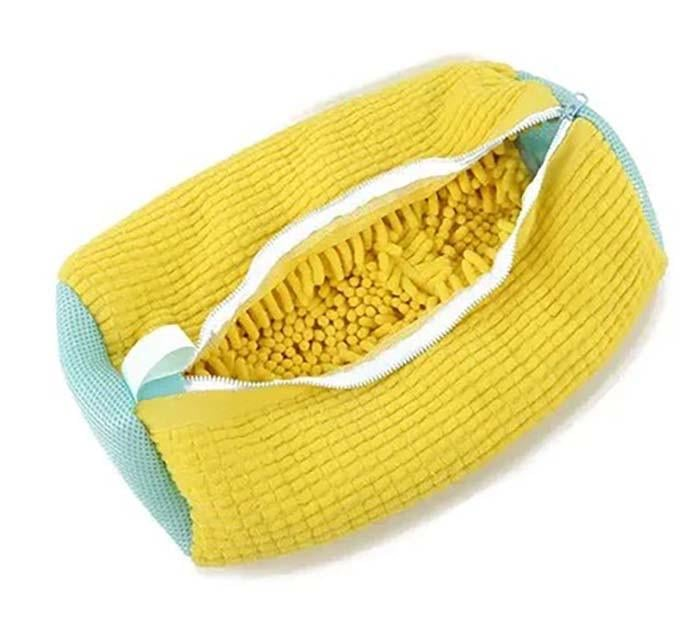 Чохол для прання взуття 1 шт. 39х19 см Жовтий