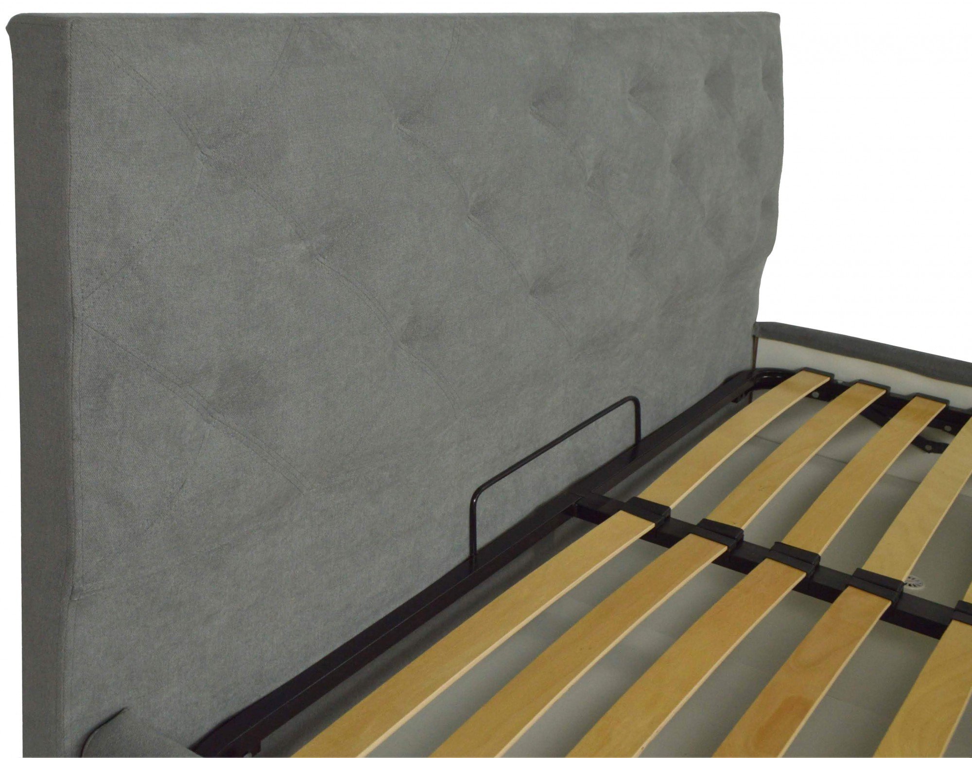 Кровать двуспальная Bristol VIP Aston 16 180х200 см Серый - фото 3 Кровать двуспальная Bristol VIP Aston 16 180х200 см Серый - фото 3