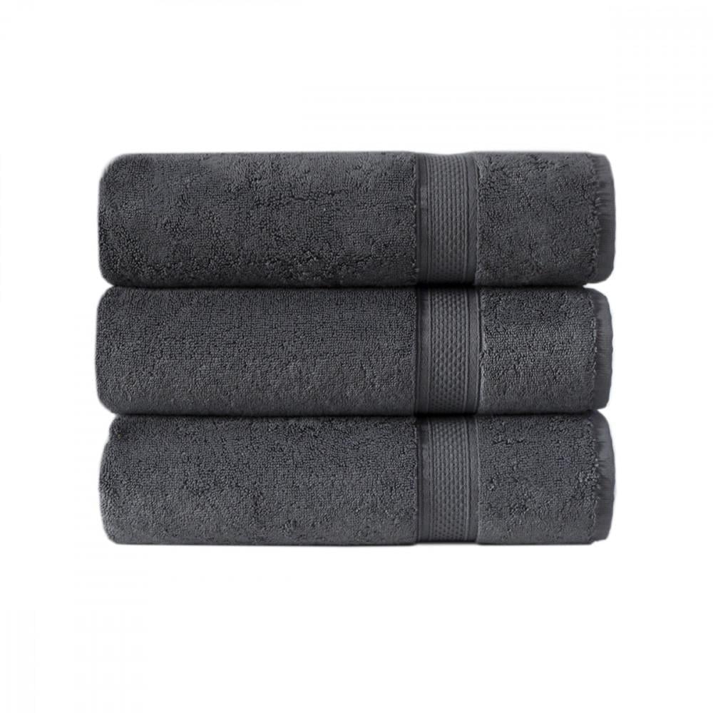Полотенце махровое Lotus Home Grand soft twist 50х90 см Антрацитовый