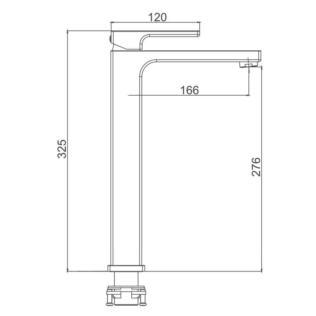 Смеситель для умывальника Gappo G1017-92 Графит (1045068) - фото 6
