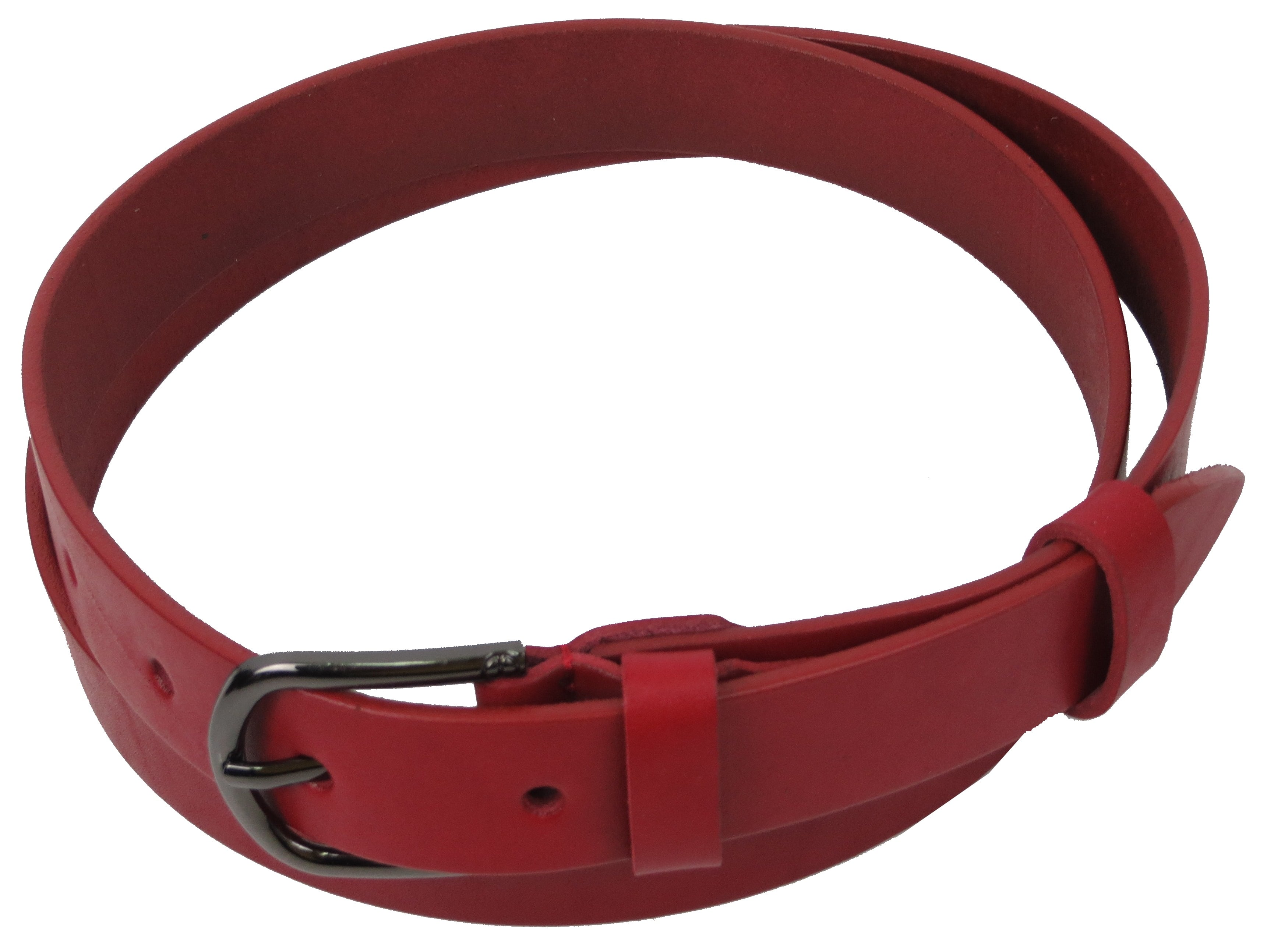 Ремень женский Skipper кожаный Красный (1324-30)