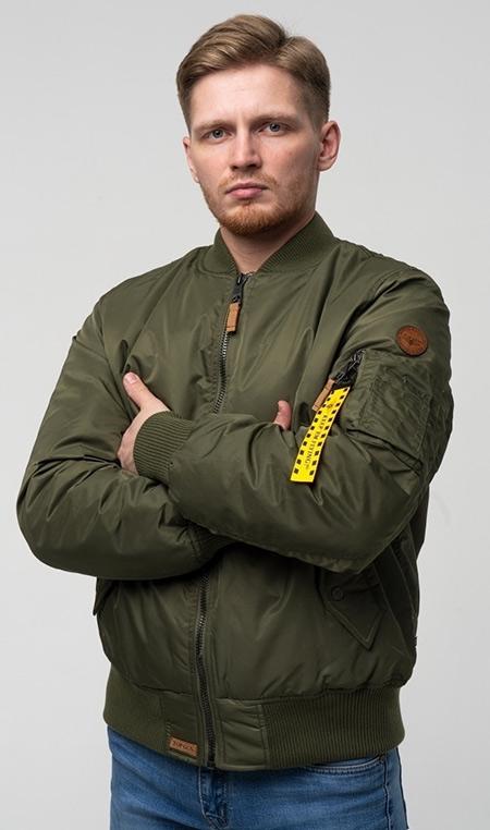 Бомбер Top Gun MA-1 Bomber Jacket S Olive (TGJ1540OS) - фото 4