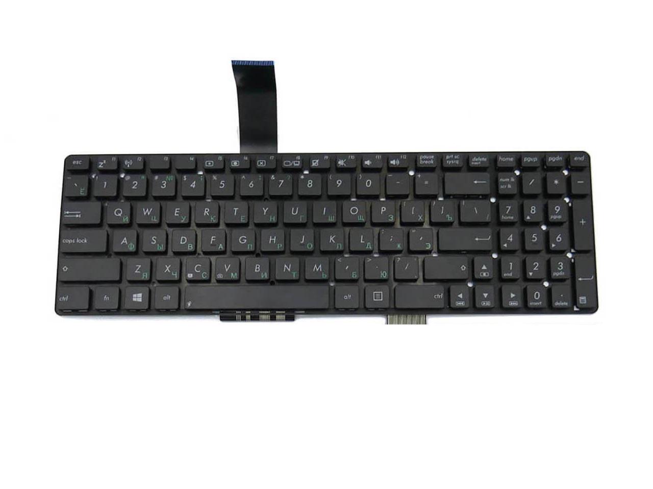 Клавіатура для ноутбука Asus R752 R752LA матова (0KNB0-6100RU00)