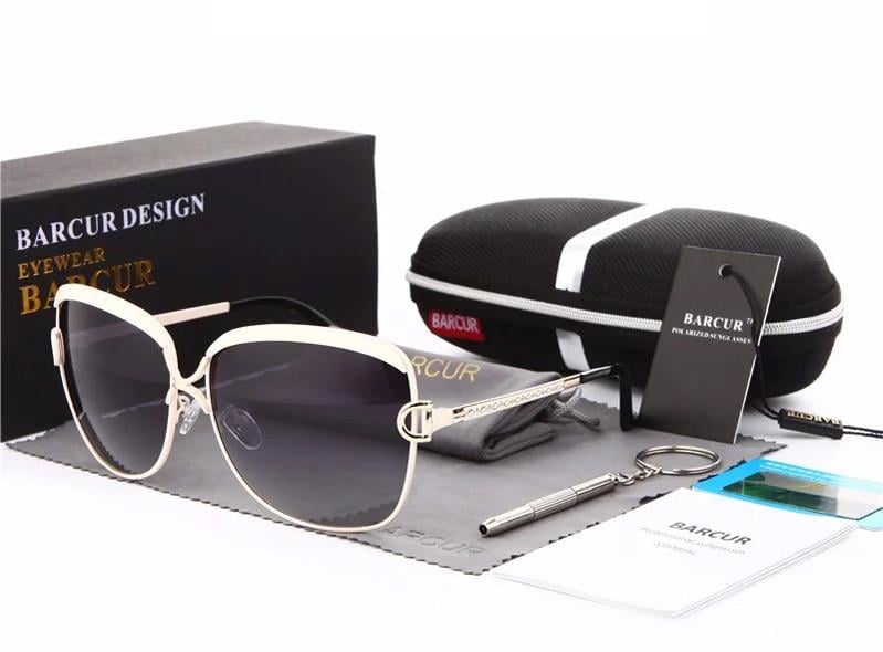 Очки солнцезащитные женские с поляризационной линзой White