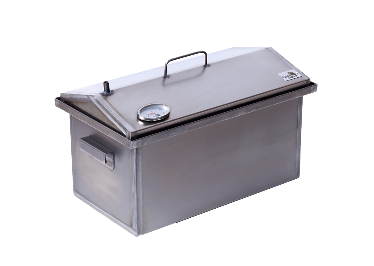 Коптильня с термометром и аксессуарами Smoke House L 520х300х320 мм до 6 кг (2689474050)