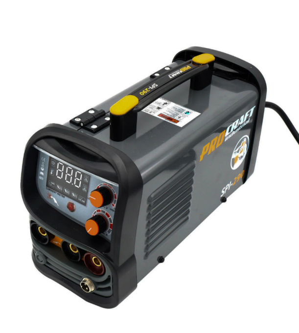 Напівавтомат зварювальний інверторний ProCraft SPI290 20-130 А MMA TIG Lift MIG FLUX (36867464)