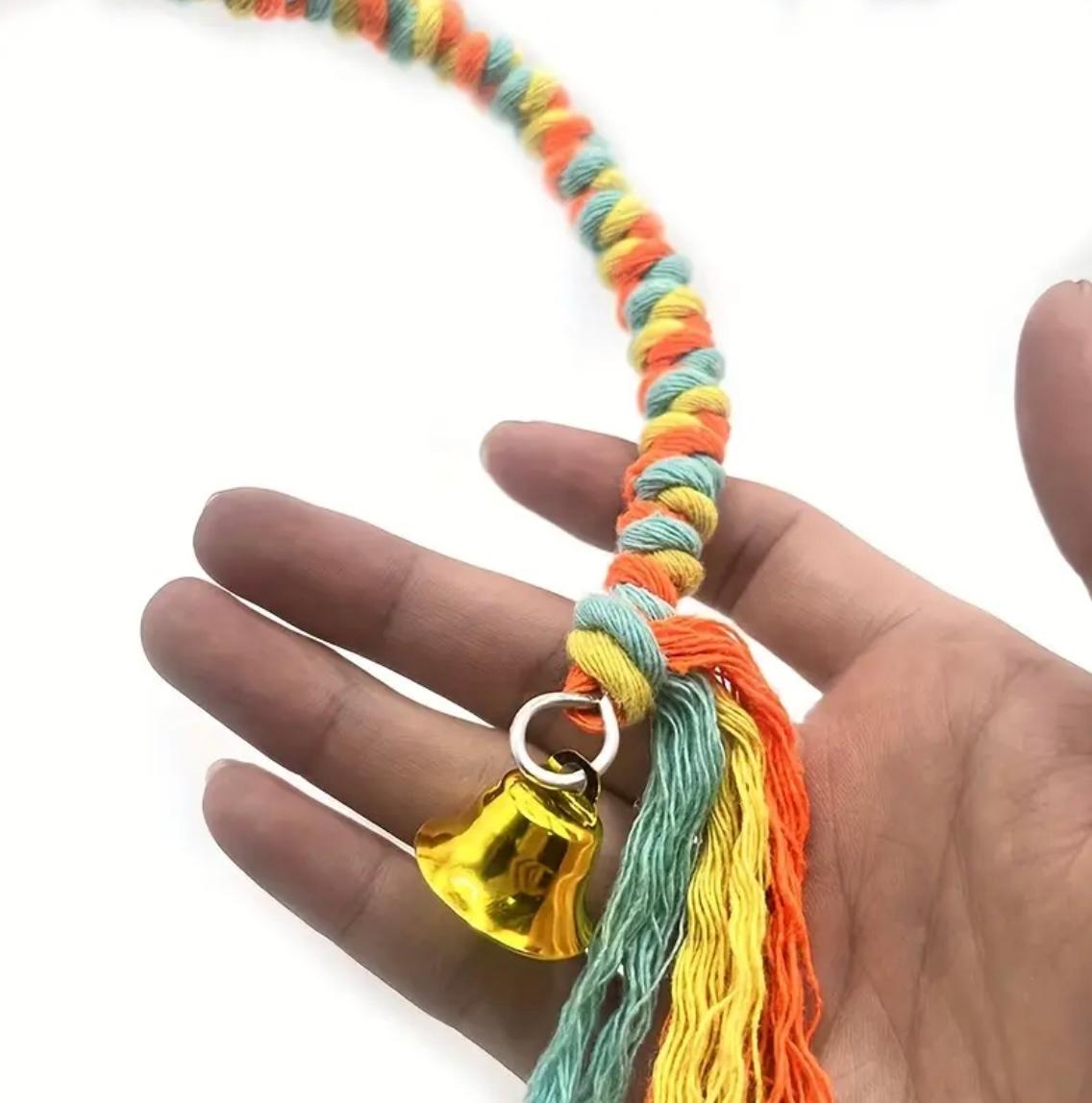 Іграшка для папуг канатик-спіралька 50 см (56547645) - фото 5 Іграшка для папуг канатик-спіралька 50 см (56547645) - фото 5