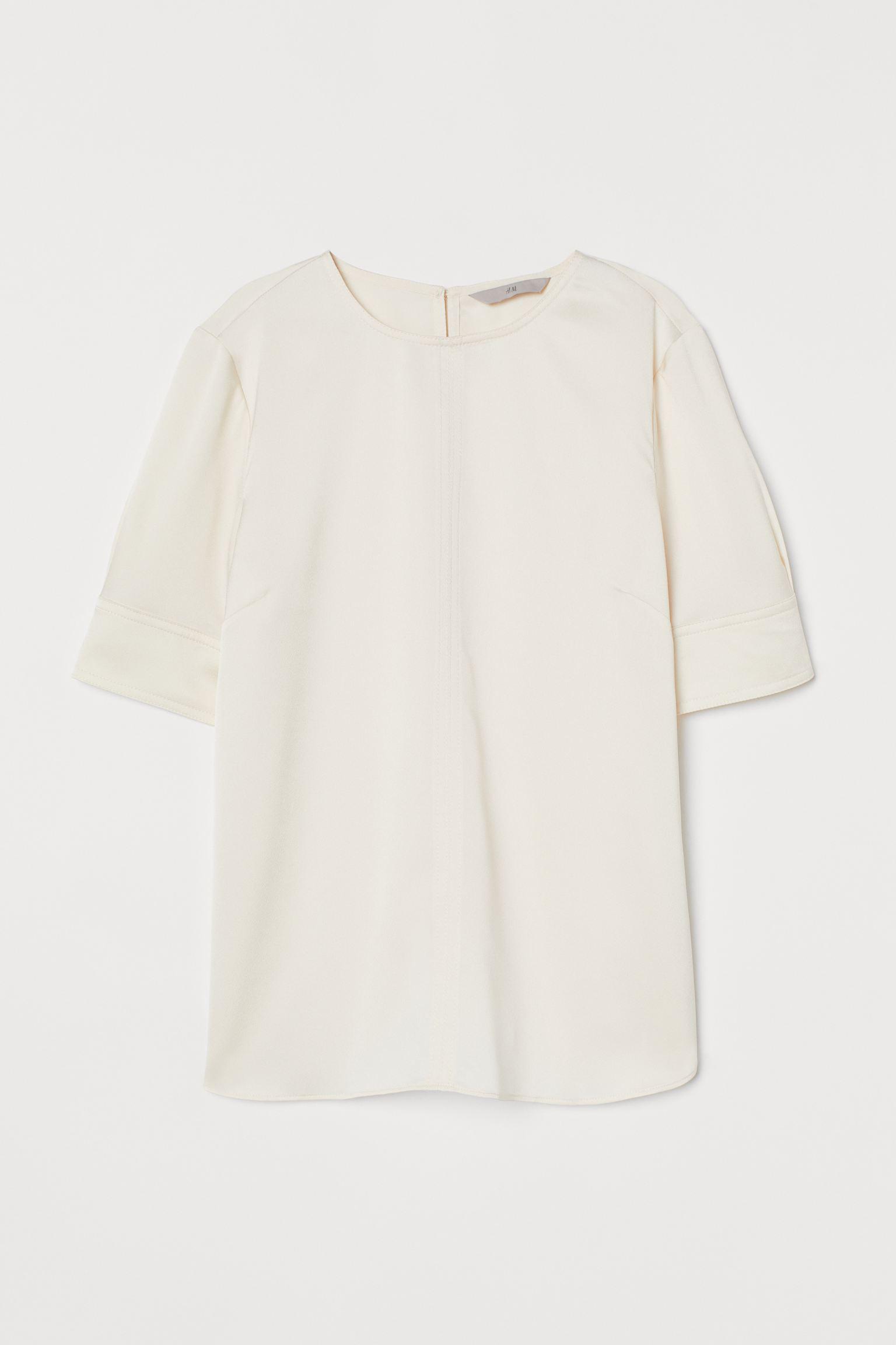 Блуза H&M р. 34 Кремовый (17048596681)