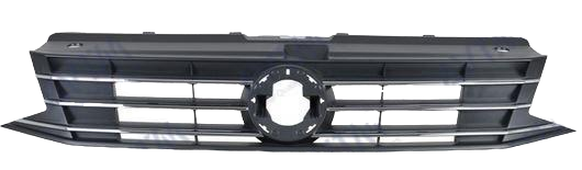 Решетка радиатора AVTM Volkswagen Polo SDN 2015- с молдингом (187433990)