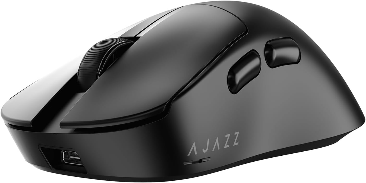 Миша бездротова Ajazz Aj179 Pro PixArt PAW3395 8000Hz із RGB док-станцією Black - фото 4 Миша бездротова Ajazz Aj179 Pro PixArt PAW3395 8000Hz із RGB док-станцією Black - фото 4