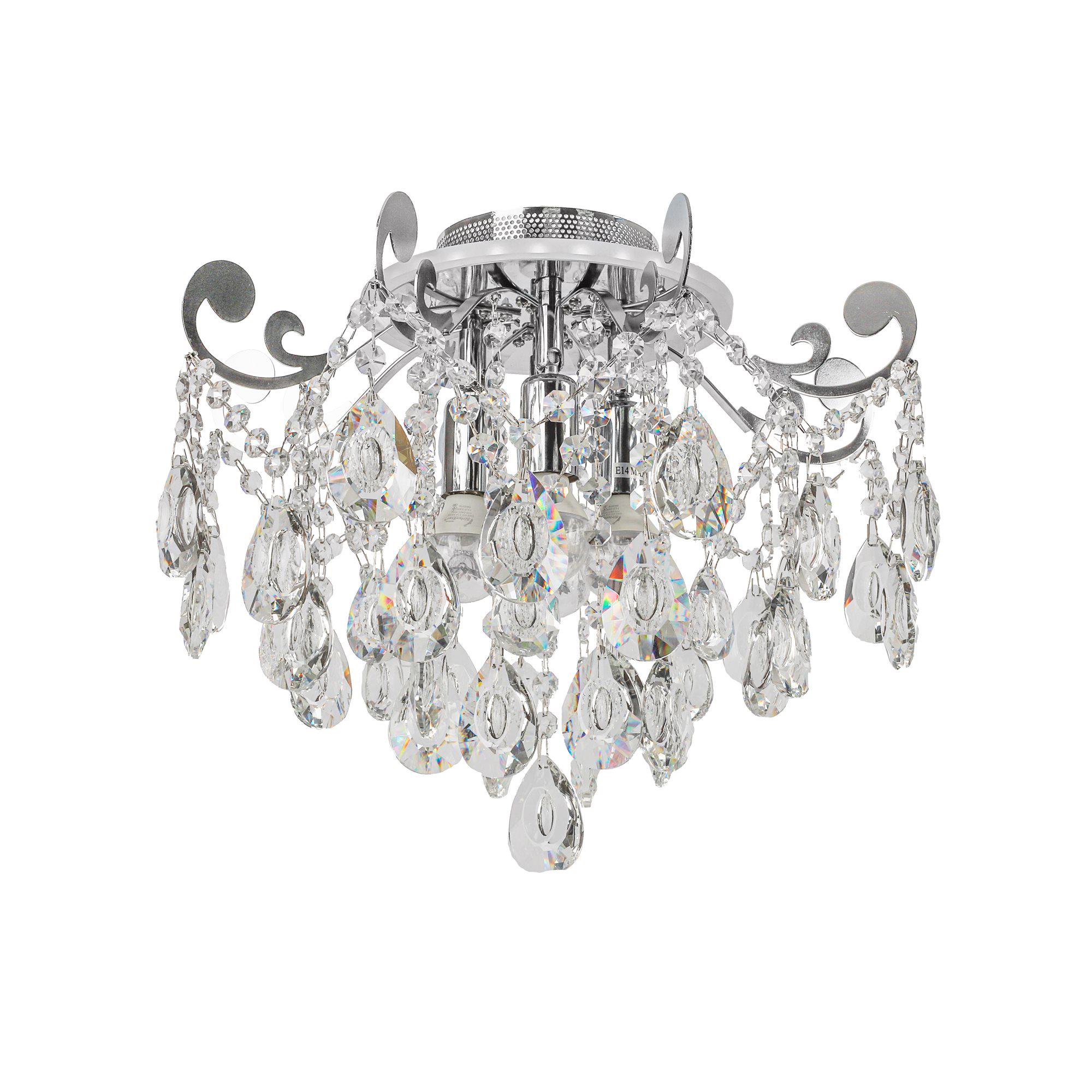 Люстра хрустальная Sirius XE4023/4-400 CR+RGB (000034549)