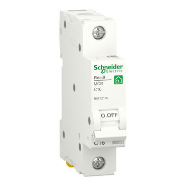Автоматический выключатель 1-п. RESI9 16A C 6kA SCHNEIDER ELECTRIC C2