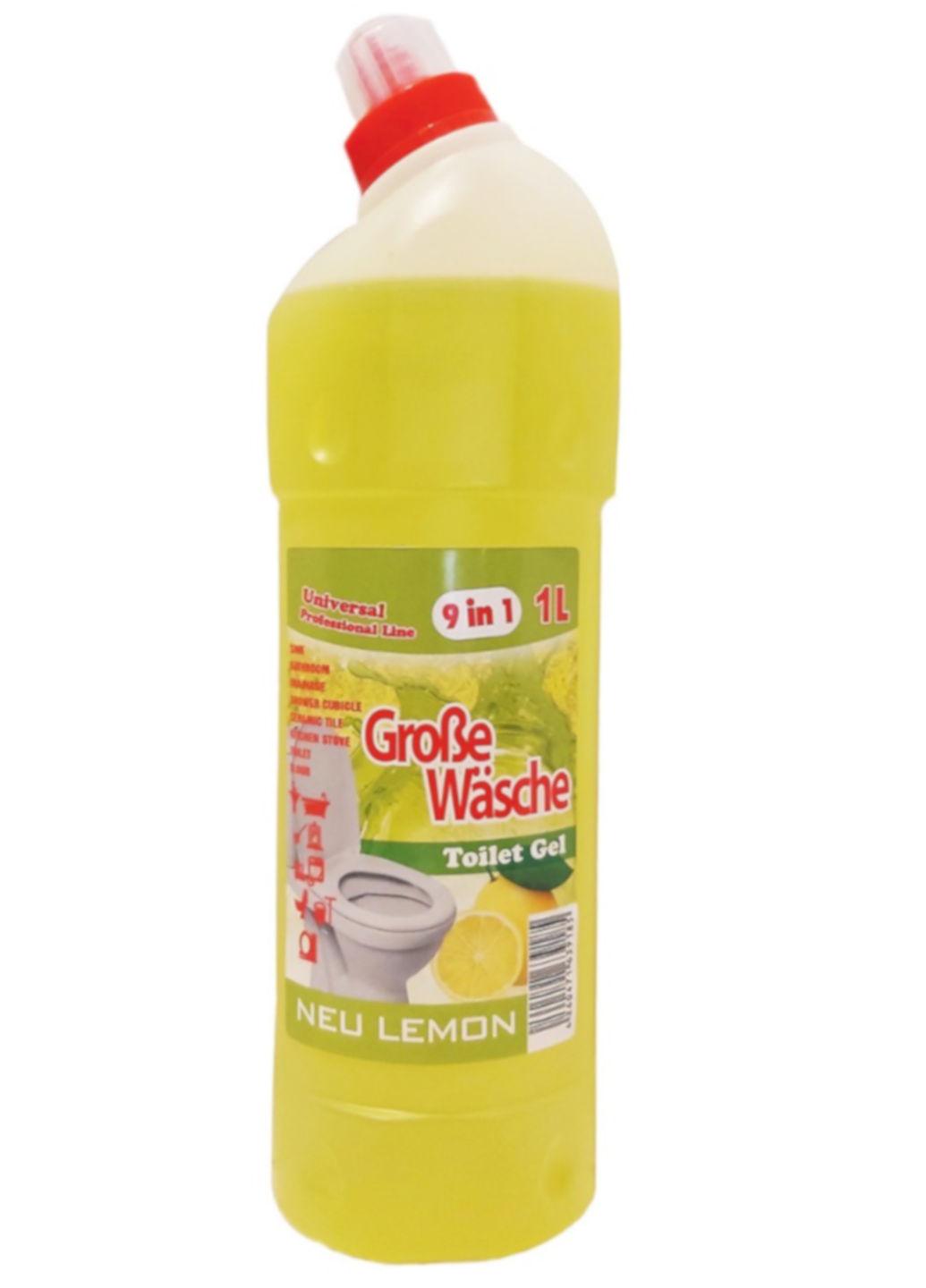 Засіб для миття унітазу Grosse Wasche лимон 1л
