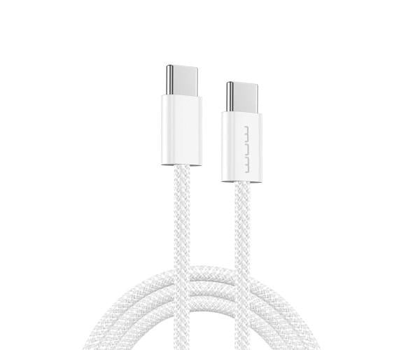 Кабель Data Wuw X200 Type-C-Type-C PD 60W 1 м белый (06Wuw-X200TT)