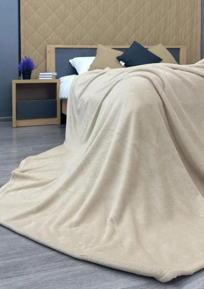 Покрывало велсофт Decorator WellSoft 150х210 см Бежевый (87-268 1,5) - фото 5