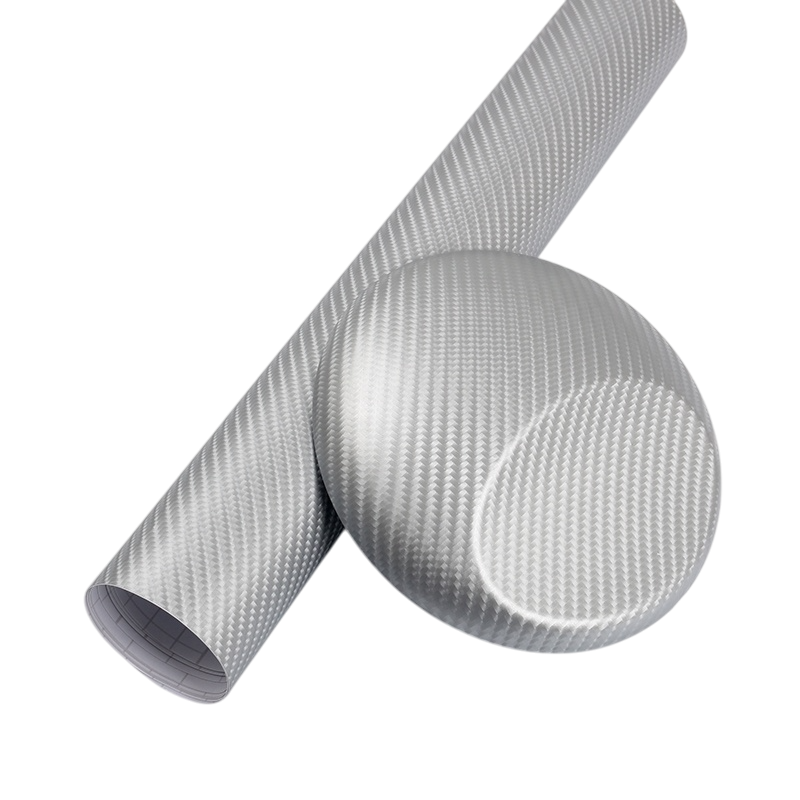 Плівка карбонова 3D 10×150 см Срібний (SK-0032)