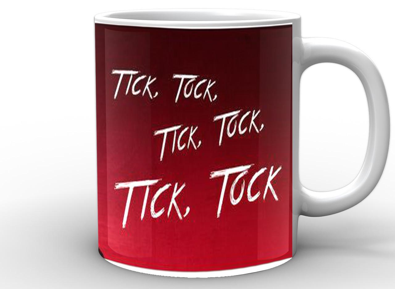 Чашка Geek Land Шерлок Холмс Sherlock MORIARTY TICK TOCK SH.002.03 Белый