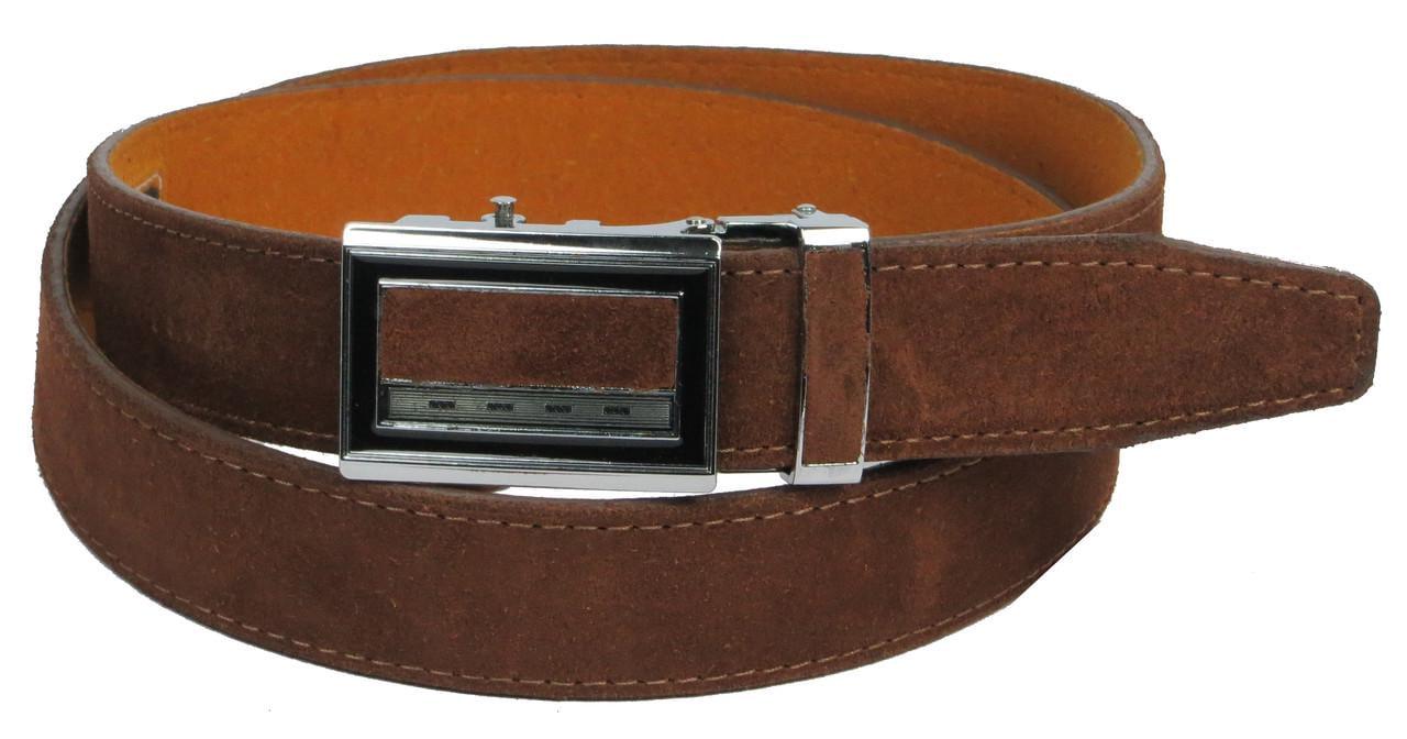 Ремень мужской кожаный Skipper 11130 под брюки 3,4 см Коричневый Ремень мужской кожаный Skipper 11130 под брюки 3,4 см Коричневый