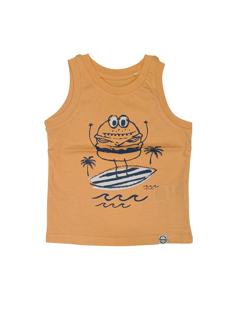 Майка дитяча для хлопчика Cool Club 98 см Помаранчевий (0552)