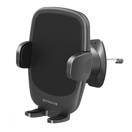 Тримач для телефону Proove Soft Lock Air Outlet Car Mount на дефлектор/затискач Чорний (CHSL00000001)