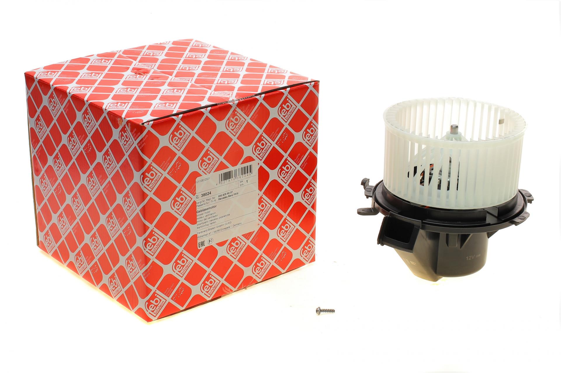 Моторчик печки FEBI BILSTEIN Mercedes Sprinter/VW Crafter (06-38024)