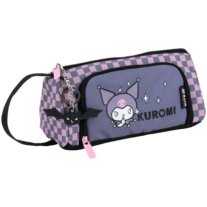 Пенал KITE Kuromi для дівчинки Фіолетовий (HK25-2700)