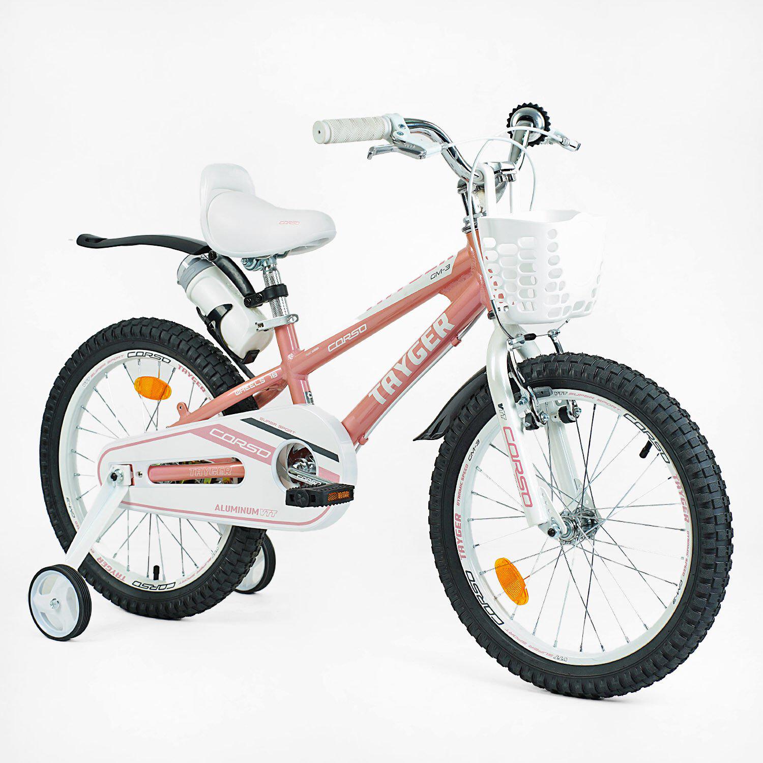 Велосипед 2-х колесный 18" Corso TG-60323 TAYGER (25685015) Велосипед 2-х колесный 18" Corso TG-60323 TAYGER (25685015)
