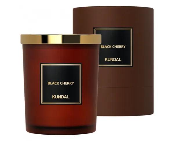 Соєва аромасвічка Kundal Perfume Natural Soy Candle Black Cherry 500 г (8809693258130) - фото 3