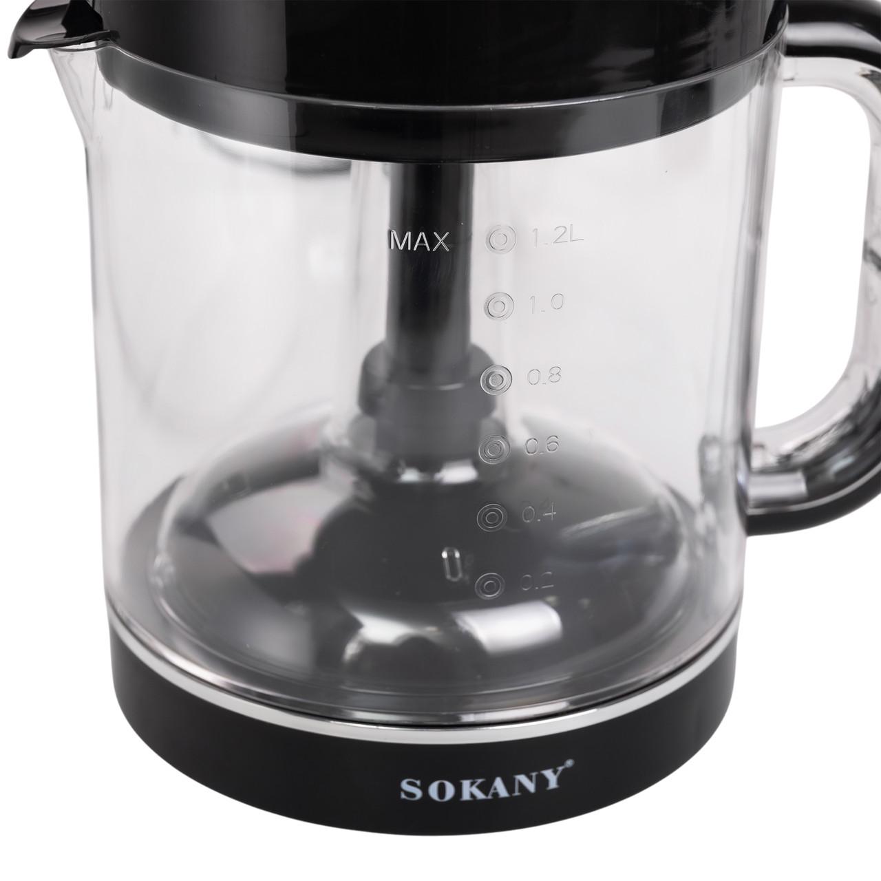 Соковыжималка для цитрусовых Sokany электрическая 30 Вт 1,2 л (5866) - фото 13 Соковыжималка для цитрусовых Sokany электрическая 30 Вт 1,2 л (5866) - фото 13