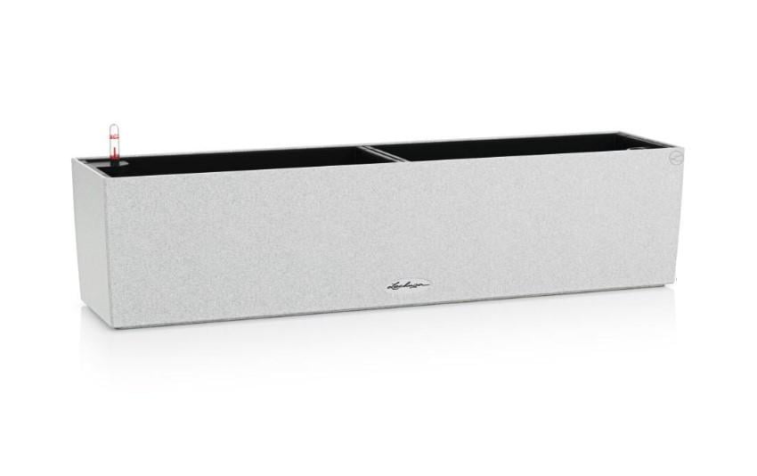 Вазон Lechuza Balconera Stone 80 12 л Кварцовый Белый (15667 Line)