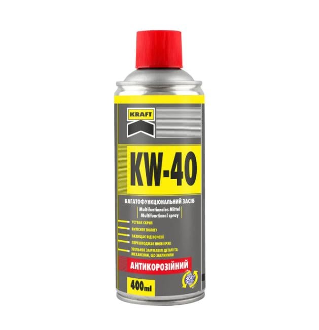 Смазка универсальная Kraft KF002 KW-40 400 мл (KF002)