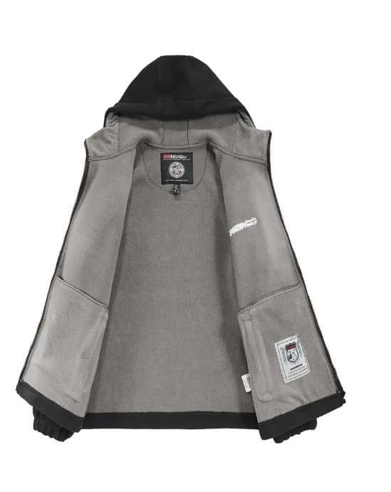 Куртка чоловіча зимова Noutdoor Norwayo поліестерова з щільним кроєм XXL Чорний (29822766) - фото 3