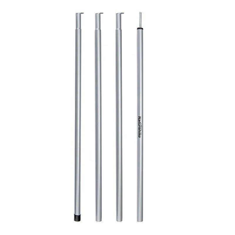 Комплект стійок для тенту Naturehike NH19PJ042 2,4 м Steel poles Ø 25 мм Silver (6927595741931)