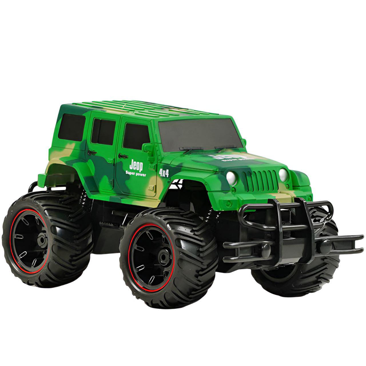 Радиоуправляемая игрушка TK Group Джип с пультом 27 MHz Зеленый (TK 4044-90-01)