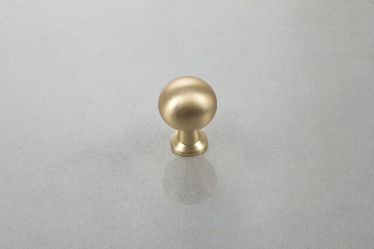 Мебельная ручка-кнопка GTV NORD Матовое золото (GZ-NORD-1-18)