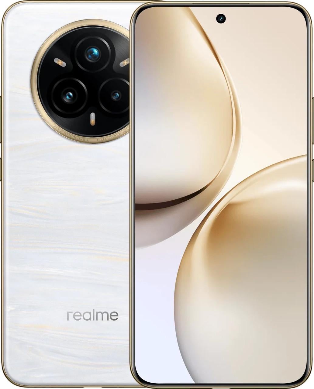Смартфон Realme 14 PRO+ 5G 8/256 Гб Global Version NFC Pearl White (2543846073) Смартфон Realme 14 PRO+ 5G 8/256 Гб Global Version NFC Pearl White (2543846073)