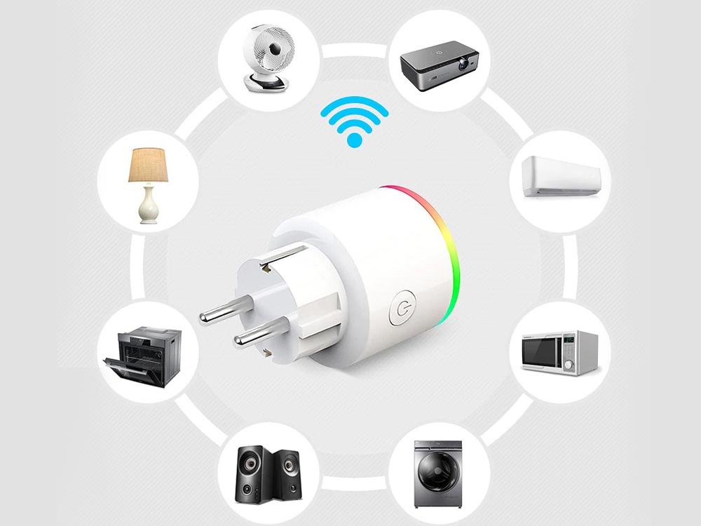 Умная розетка Avatto 16 Wi-Fi 16А EU RGB (1008-478-00) - фото 7