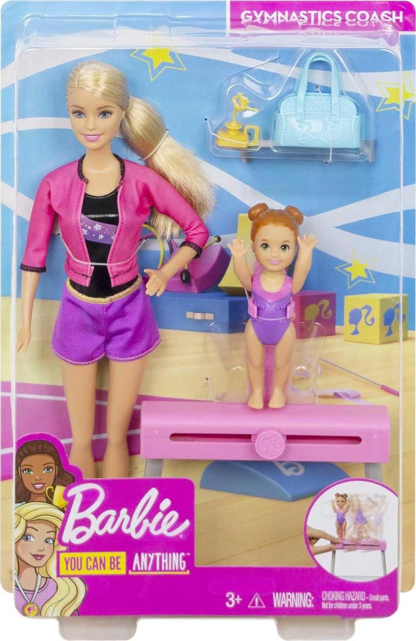 Ігровий набір лялька Барбі Тренер зі спортивної гімнастики Barbie Gymnastics Coach FXP39 (19865898) - фото 6